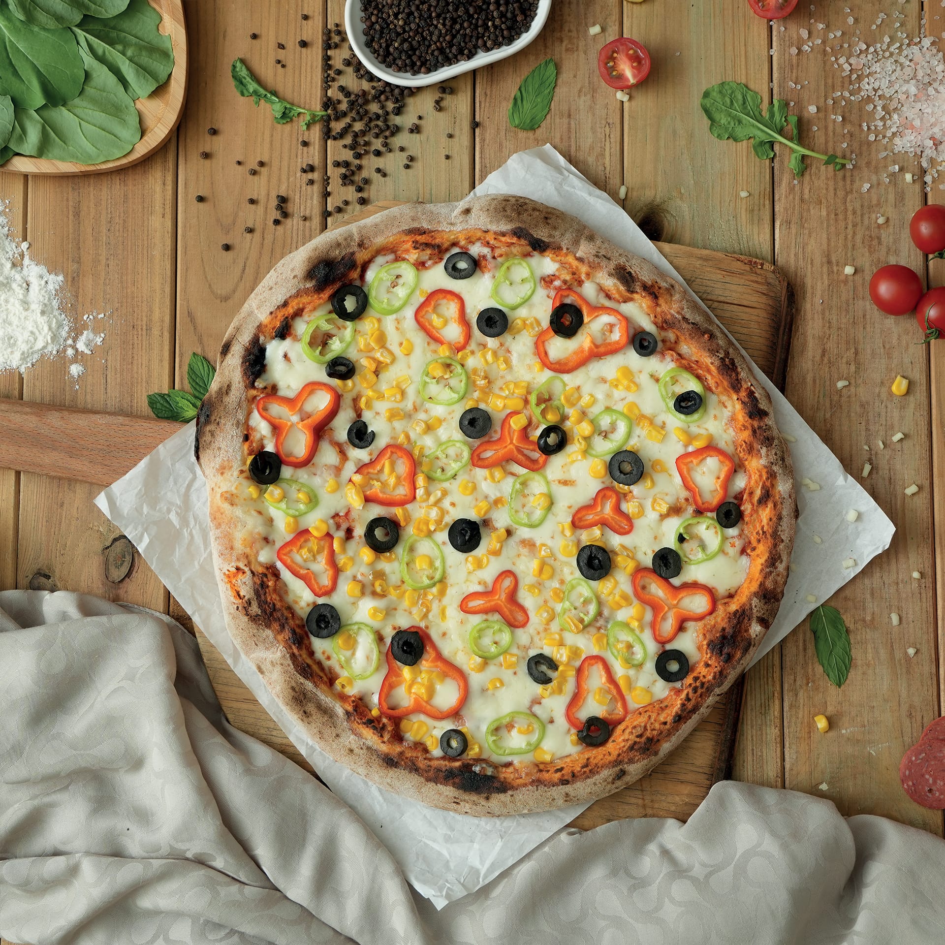 Vejetaryen Pizza