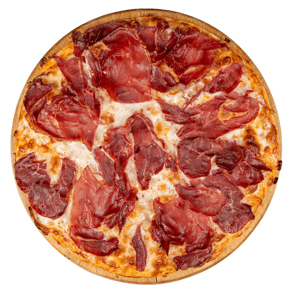 Kavurmalı Pastırmalı Pizza